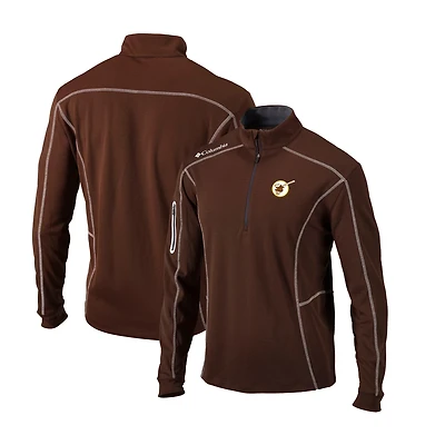 Columbia San Diego Padres Cooperstown Collection Omni-Wick Shotgun Quarter-Zip Top