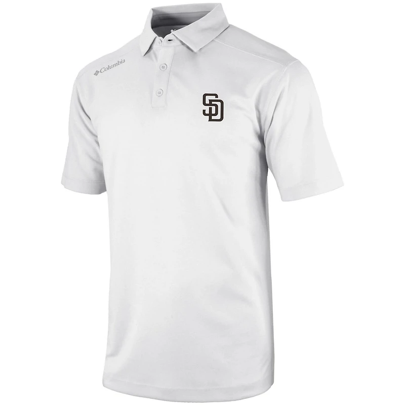 Columbia San Diego Padres Omni-Wick Shotgun Polo