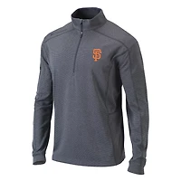 Columbia San Francisco Giants Omni-Wick Shotgun Quarter-Zip Pullover Top