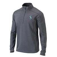 Columbia Seattle Mariners Omni-Wick Shotgun Quarter-Zip Pullover Top