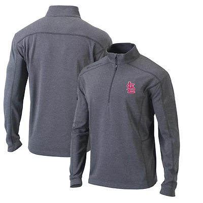 Columbia St Louis Cardinals Omni-Wick Shotgun Quarter-Zip Pullover Top