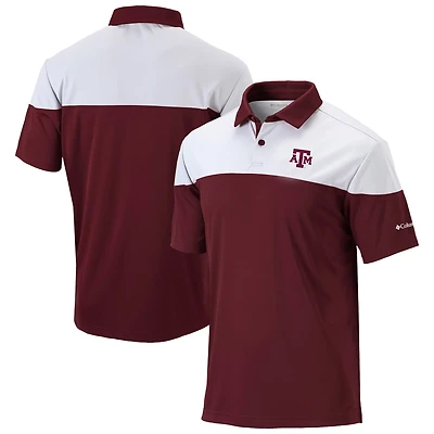 Columbia Texas AM Aggies Best Ball Omni-Wick Polo