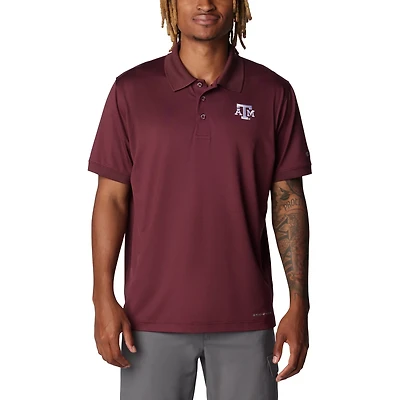 Columbia Texas AM Aggies PFG Tamiami Omni-Shade Polo