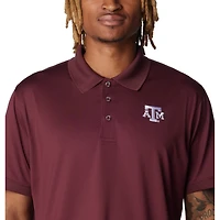 Columbia Texas AM Aggies PFG Tamiami Omni-Shade Polo
