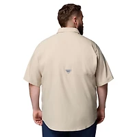 Columbia Texas Longhorns Big  Tall Collegiate Tamiami Omni-Shade Full-Button Shirt