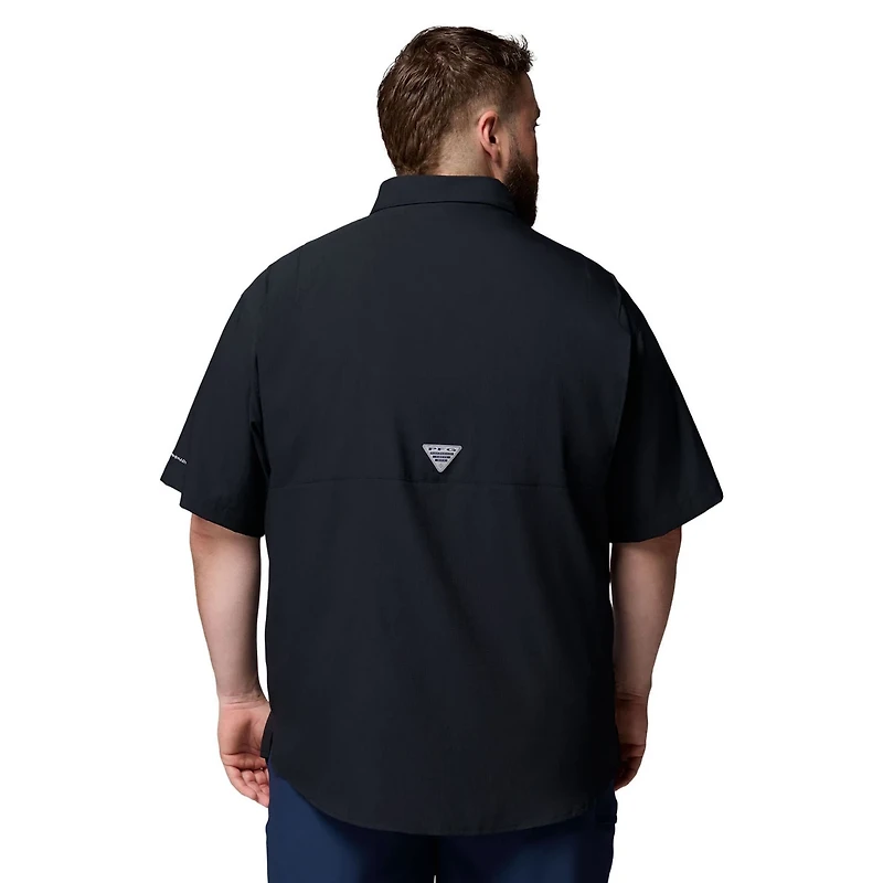 Columbia Texas Longhorns Big Tall Tamiami Omni-Shade Button-Down Shirt