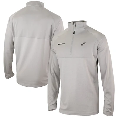 Columbia Utah Jazz Omni-Wick Rockin' It Quarter-Zip Pullover Top