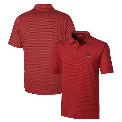 Cutter  Buck Alabama Crimson Tide Forge Pencil Stripe Stretch Polo