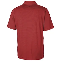 Cutter  Buck Alabama Crimson Tide Forge Pencil Stripe Stretch Polo