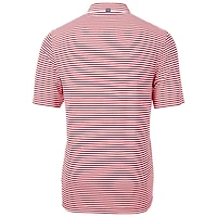 Cutter  Buck Arkansas Razorbacks Throwback Logo Virtue Eco Pique Stripe Recycled Polo