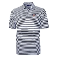 Cutter  Buck Auburn Tigers Throwback Logo Virtue Eco Pique Stripe Recycled Polo