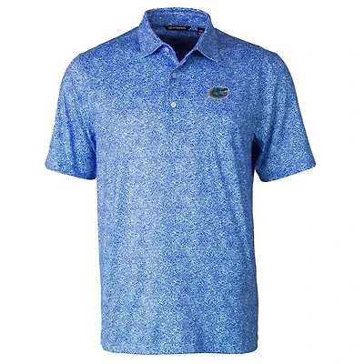 Cutter  Buck Florida Gators Pike Constellation Print Stretch Polo