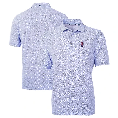 Cutter  Buck Florida Gators Swinging Gator Virtue Eco Pique Botanical Recycled Polo