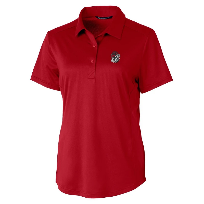 Cutter  Buck Georgia Bulldogs Prospect Textured Stretch Polo