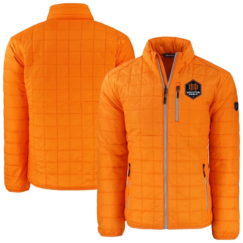 Cutter Buck Houston Dynamo FC Rainier PrimaLoft Eco Insulated Puffer Full-Zip Jacket