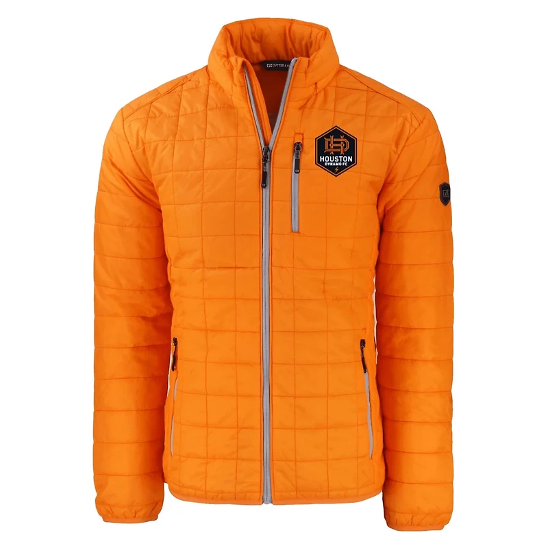 Cutter Buck Houston Dynamo FC Rainier PrimaLoft Eco Insulated Puffer Full-Zip Jacket