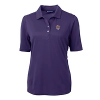 Cutter  Buck LSU Tigers Team Virtue Eco Pique Recycled Polo