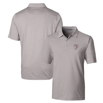 Cutter  Buck Mississippi State Bulldogs Forge Pencil Stripe Stretch Polo