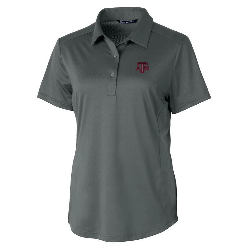 Cutter Buck Texas AM Aggies Prospect Textured Stretch Polo