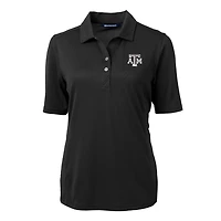 Cutter  Buck Texas AM Aggies Virtue Eco Pique Recycled Polo