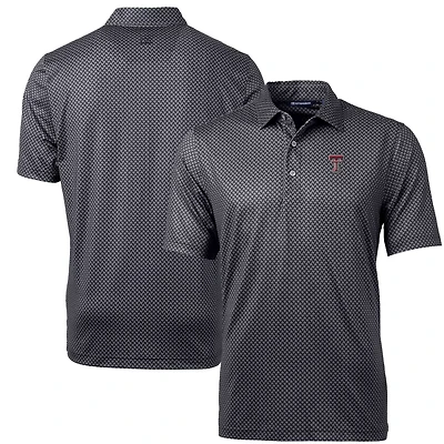 Cutter  Buck Texas Tech Red Raiders Pike Banner Print Polo