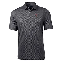 Cutter  Buck Texas Tech Red Raiders Pike Banner Print Polo