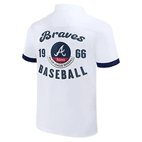 Darius Rucker Collection by Fanatics Atlanta Braves Bowling Button-Up Shirt