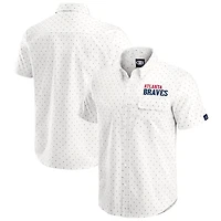 Darius Rucker Collection by Fanatics Atlanta Braves Printed Button-Down Shirt