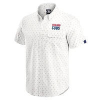 Darius Rucker Collection by Fanatics Chicago Cubs Printed Button-Down Shirt