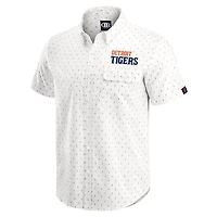 Darius Rucker Collection by Fanatics Detroit Tigers Printed Button-Down Shirt