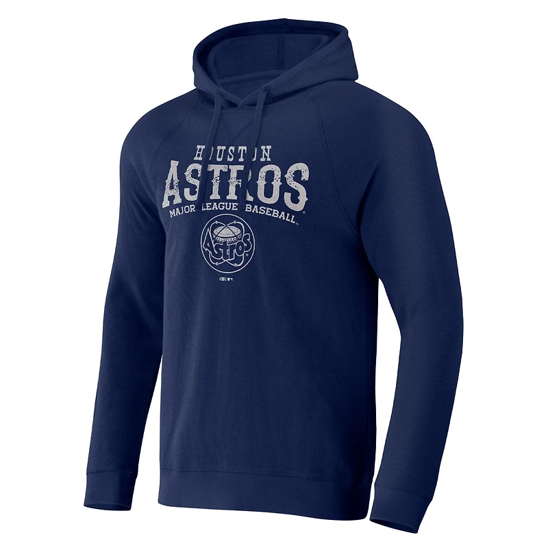 Darius Rucker Collection by Fanatics Houston Astros Waffle-Knit Raglan Pullover Hoodie