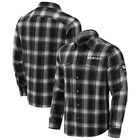 Darius Rucker Collection by Fanatics Kentucky Wildcats Flannel Plaid Full-Snap Shirt