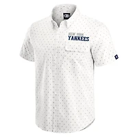 Darius Rucker Collection by Fanatics New York Yankees Printed Button-Down Shirt