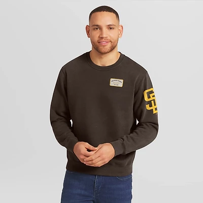 Darius Rucker Collection by Fanatics San Diego Padres Washed Crew Neck Pullover Sweatshirt