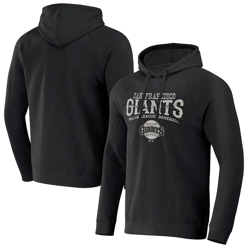 Darius Rucker Collection by Fanatics San Francisco Giants Waffle-Knit Raglan Pullover Hoodie