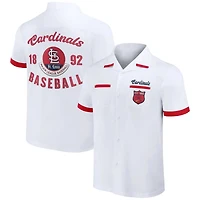Darius Rucker Collection by Fanatics St Louis Cardinals Bowling Button-Up Shirt