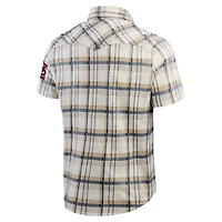 Darius Rucker Collection by Fanatics St Louis Cardinals Plaid Full-Snap Shirt