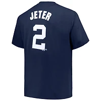 Derek Jeter New York Yankees Big  Tall Name Number T-Shirt