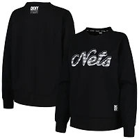 DKNY Sport Brooklyn Nets Regina Raglan Pullover Sweatshirt