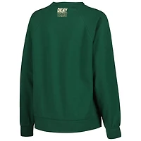 DKNY Sport Hunter Milwaukee Bucks Regina Raglan Pullover Sweatshirt