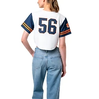 Established  Co Auburn Tigers Baseball Jersey Cropped T-Shirt