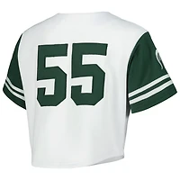 Established  Co Michigan State Spartans Baseball Jersey Cropped T-Shirt
