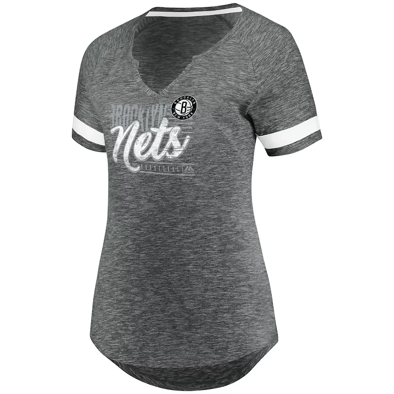 Fanatics / Brooklyn Nets Showtime Winning With Pride Notch Neck T-Shirt