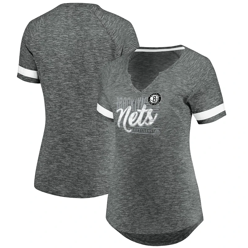 Fanatics / Brooklyn Nets Showtime Winning With Pride Notch Neck T-Shirt