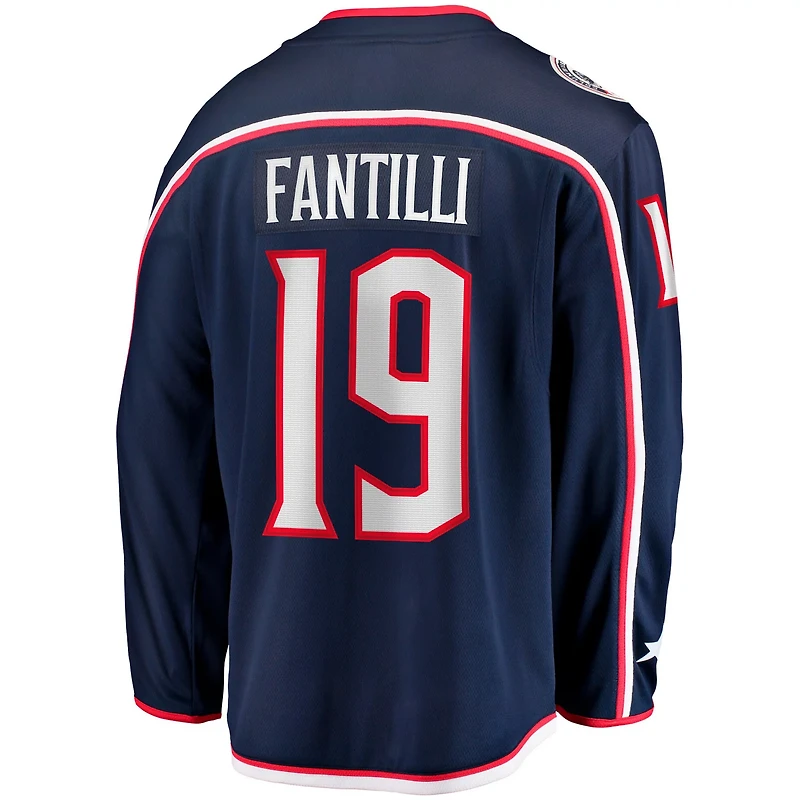 Fanatics Adam Fantilli Columbus Blue Jackets Home Premier Breakaway Player Jersey
