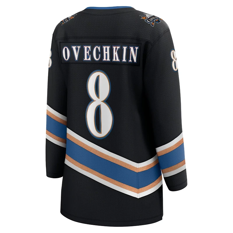 Fanatics Alexander Ovechkin Washington Capitals Alternate 50th Anniversary Premier Breakaway Player Jersey