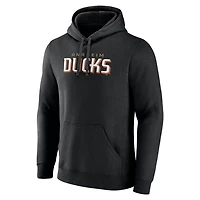 Fanatics Anaheim Ducks Wordmark Logo Fleece Pullover Hoodie