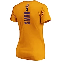 Fanatics Anthony Davis Los Angeles Lakers Team Playmaker Name  Number V-Neck T-Shirt