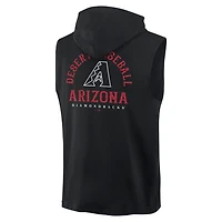 Fanatics Arizona Diamondbacks Fire Speed Sleeveless Pullover Hoodie
