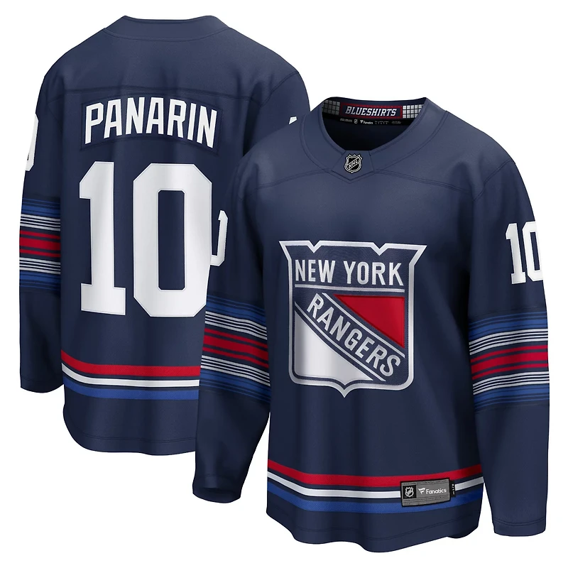 Fanatics Artemi Panarin New York Rangers Alternate Premier Breakaway Player Jersey
